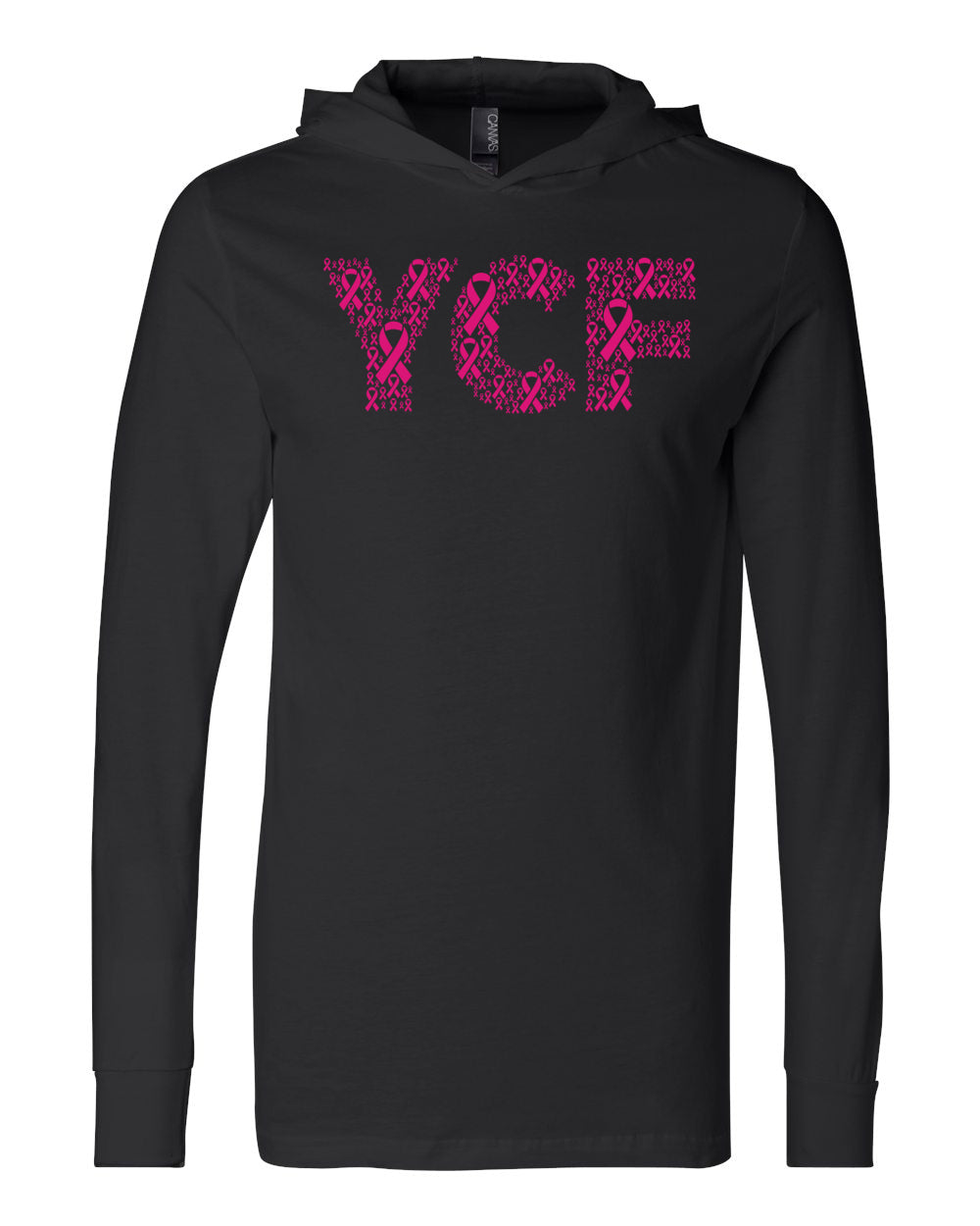 YUNE Crossfit Stronger Long Sleeve Hooded Tee