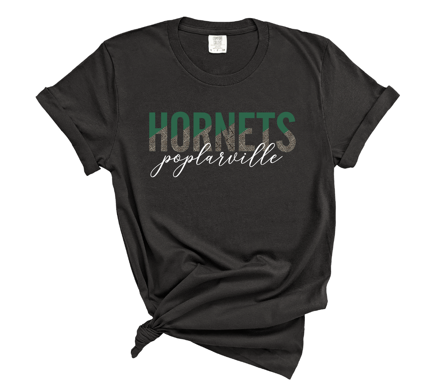Hornets Leopard Split tee