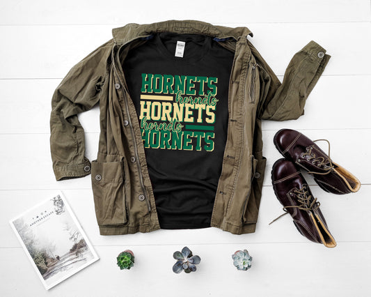 Varsity Script Hornets Spirit Tee