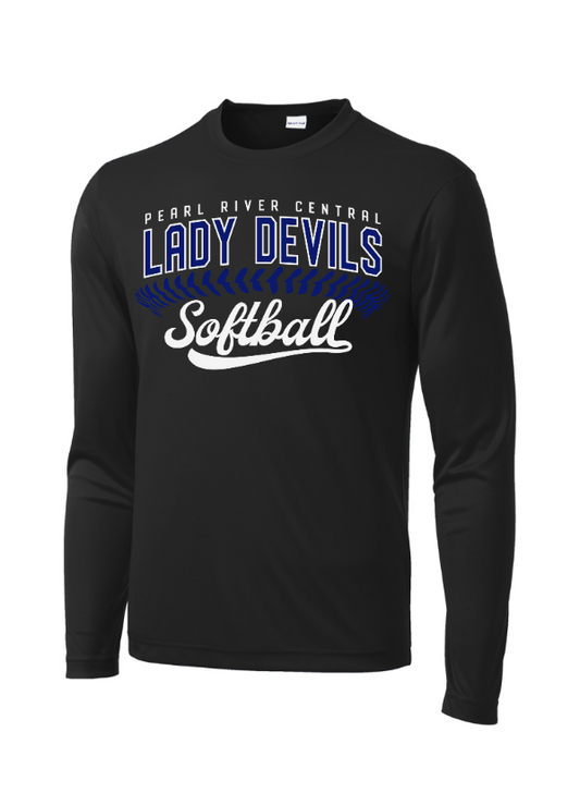 Lady Devils Softball Long Sleeve Dryfit
