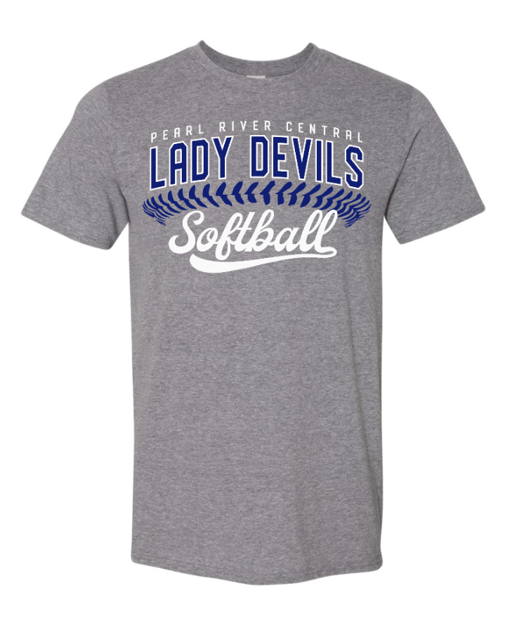 Lady Devils Softball Softstyle tee