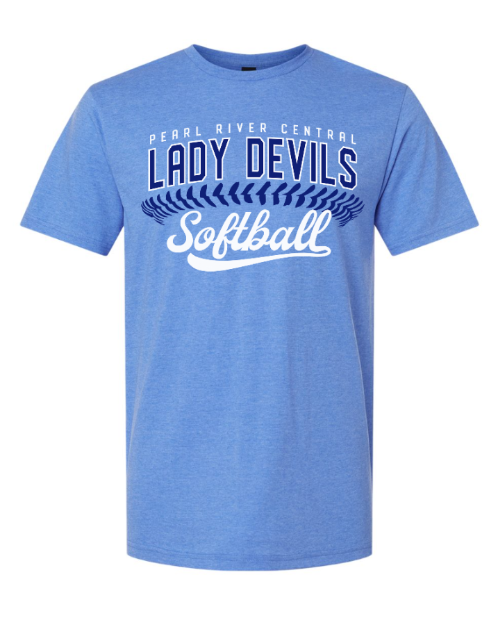 Lady Devils Softball Softstyle tee