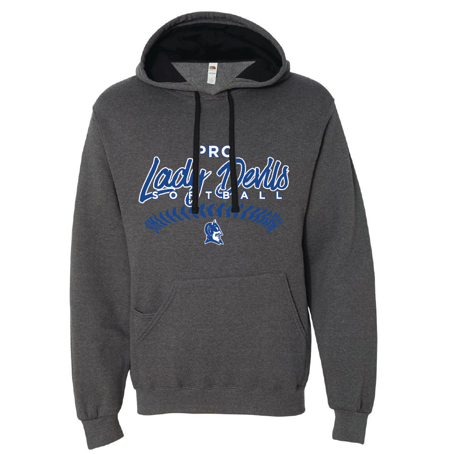 SofSpun Hoodie - Lady Devils Softball