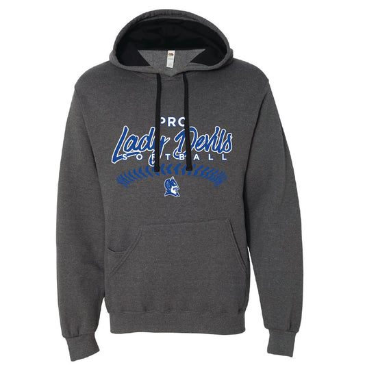 SofSpun Hoodie - Lady Devils Softball