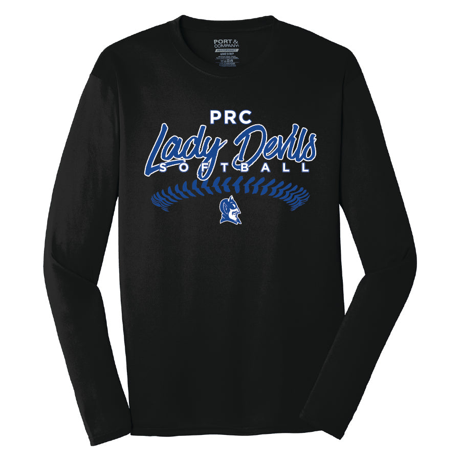 Dryfit Long Sleeve Tee - Lady Devils Softball