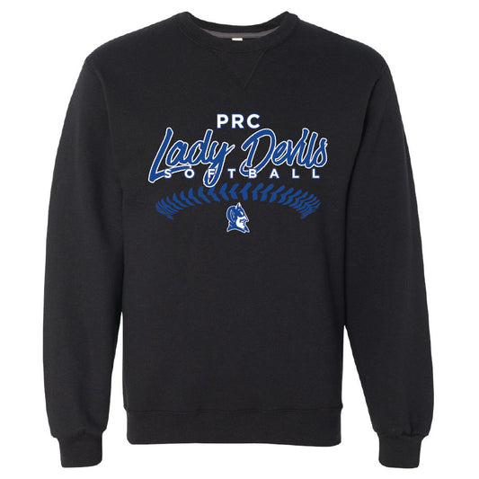 Crewneck Sweatshirt - Lady Devils Softball