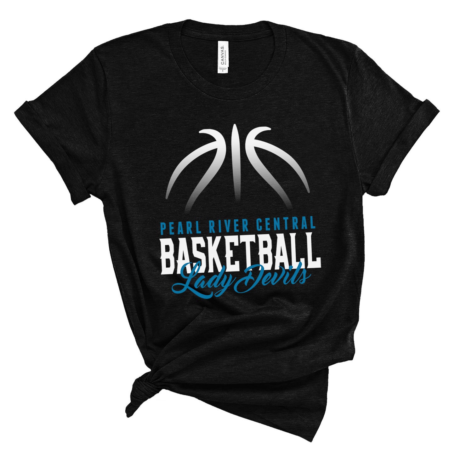 Blue Devils Lady Devils Basketball Tee