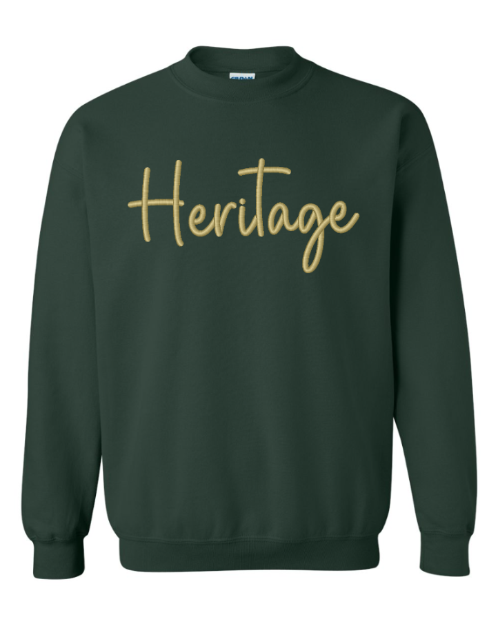 Heritage Puff Embroidery Sweatshirt