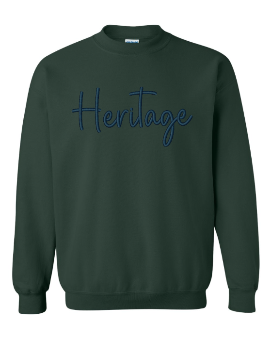 Heritage Puff Embroidery Sweatshirt