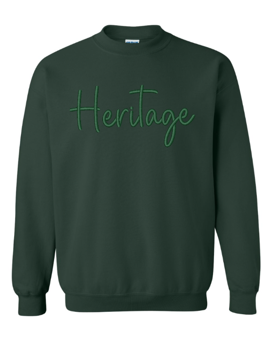 Heritage Puff Embroidery Sweatshirt