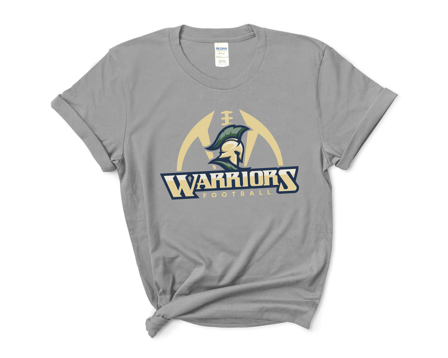 Warriors Football Cotton/Poly Tee