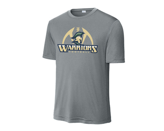 Warriors Football Performance Tee