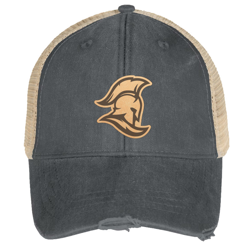 Warriors Leather Patch Hat