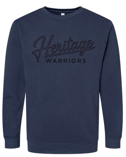 ***Uniform Approved*** Embroidered Premium Fleece Crewneck Sweatshirt