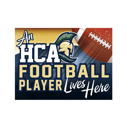 HCA Sports Player Yard Sign