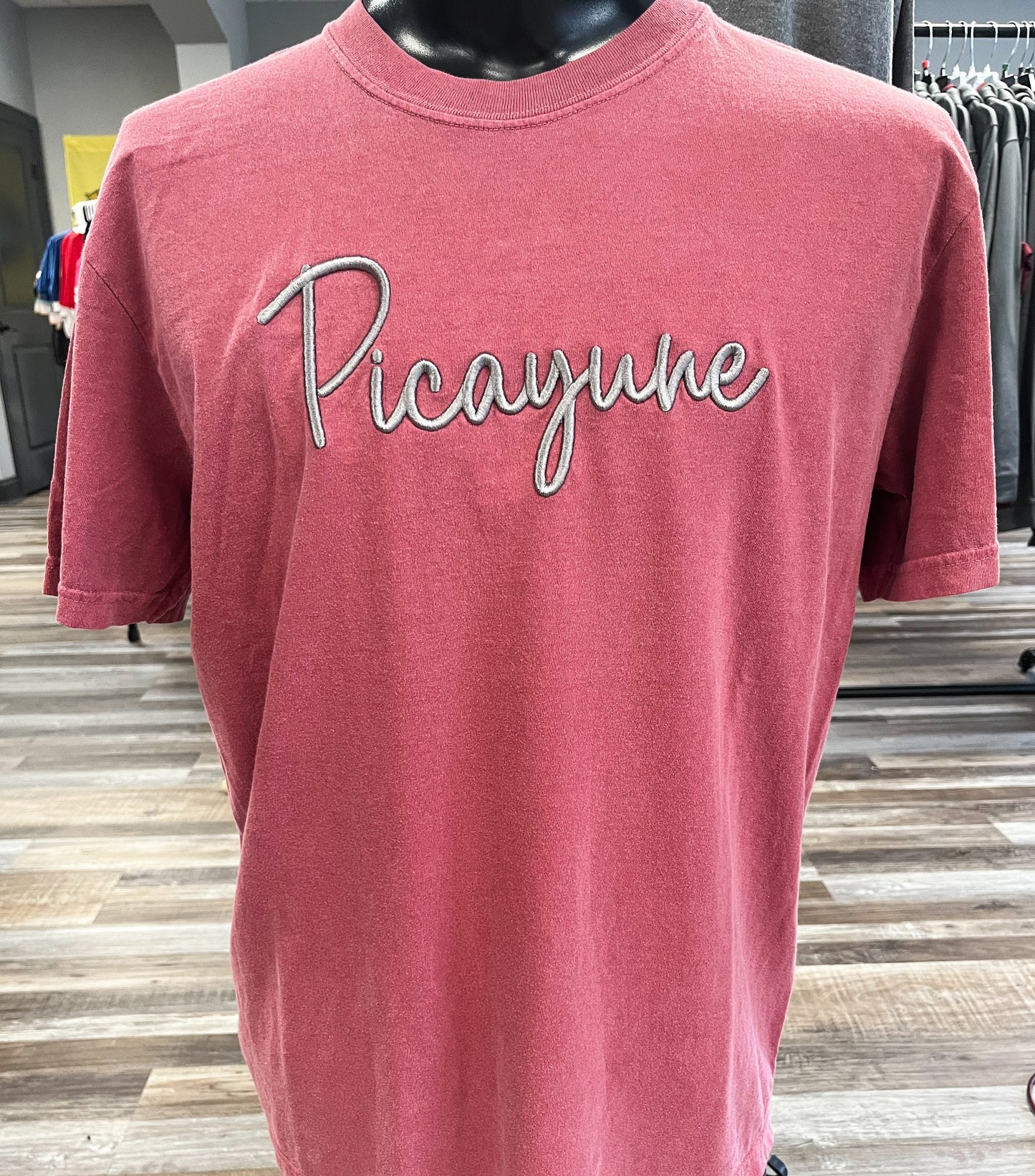 Picayune Puff Embroidery Tee