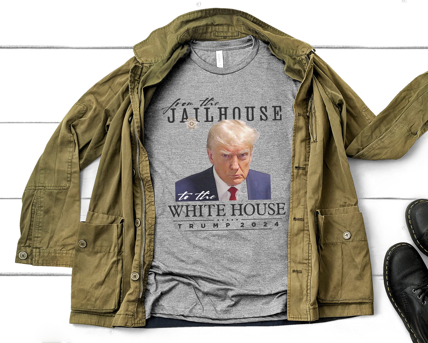 Jailhouse to White House Trump Tee