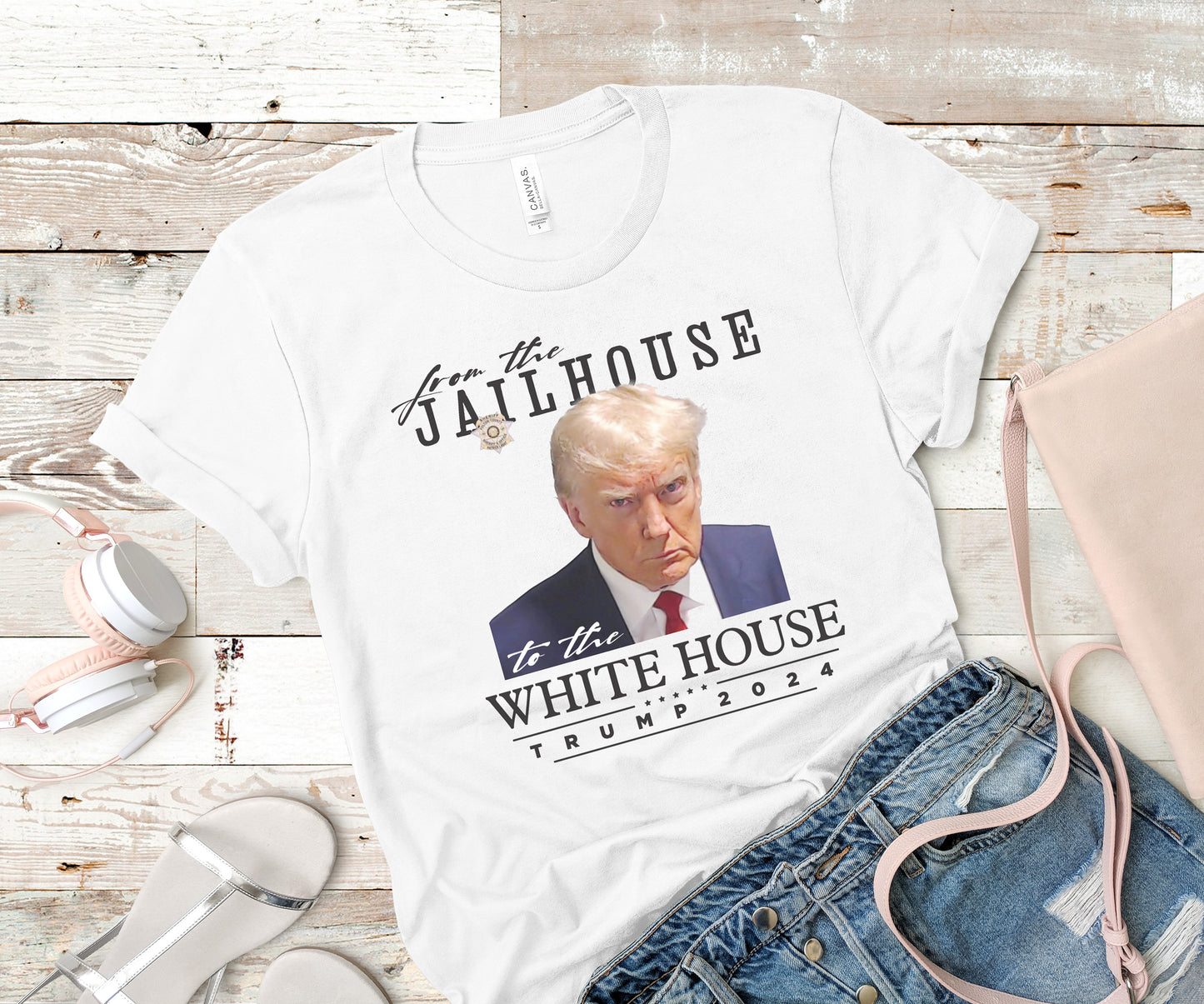 Jailhouse to White House Trump Tee