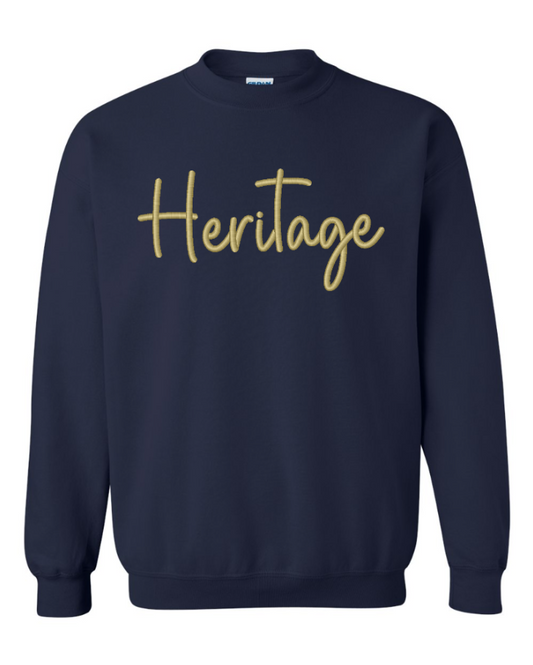 Heritage Puff Embroidery Sweatshirt