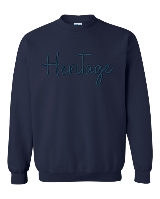 Heritage Puff Embroidery Sweatshirt