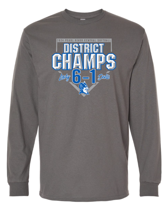 PRC Softball District Champions Long-Sleeve TShirt