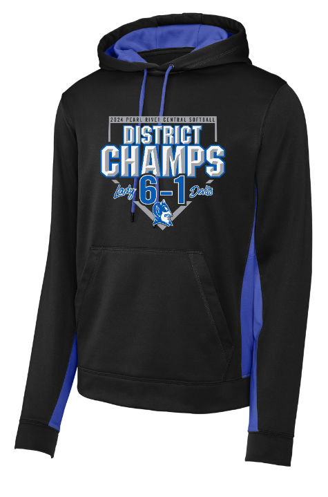 PRC Softball District Champions Performance Hoodie