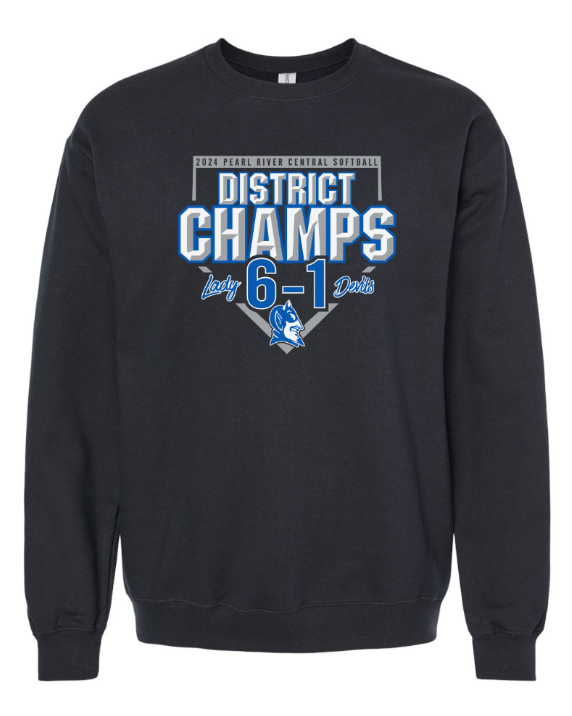 PRC Softball District Champions Sweatshirt