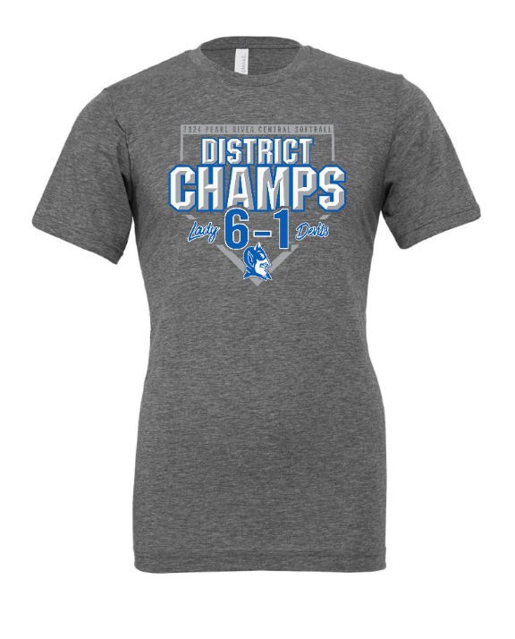 PRC Softball District Champions Tshirt