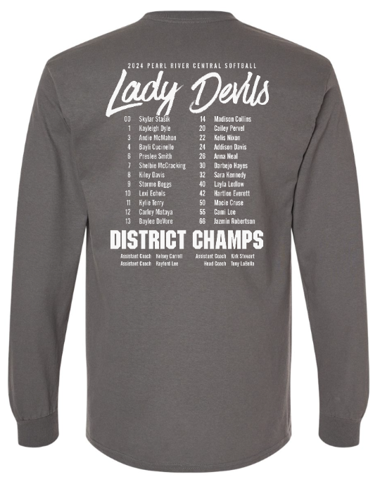 PRC Softball District Champions Long-Sleeve TShirt