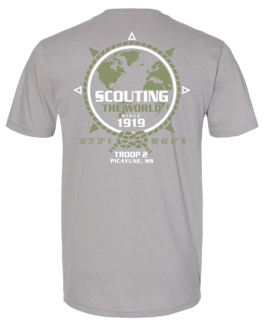 Boy Scouts Troop 2 Cotton Blend Tee