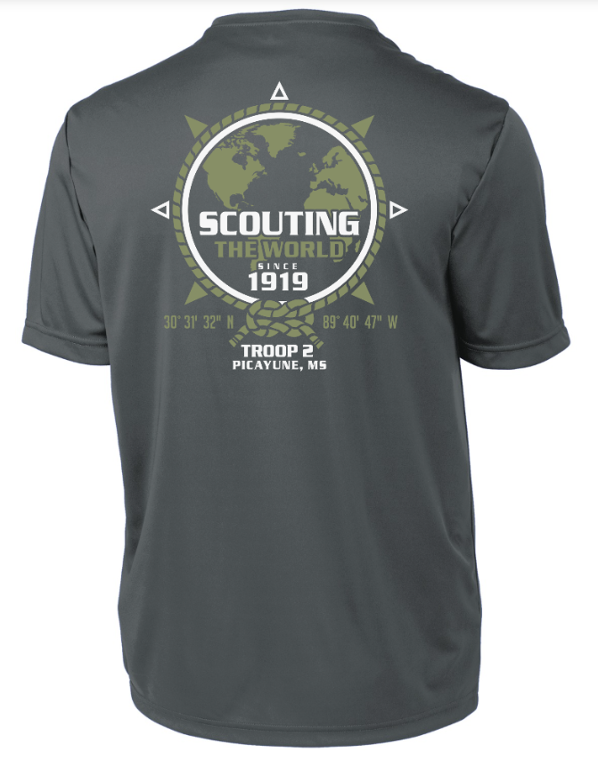 Boy Scouts Troop 2 Dryfit Tee