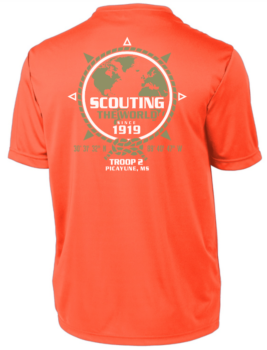 Boy Scouts Troop 2 Dryfit Tee