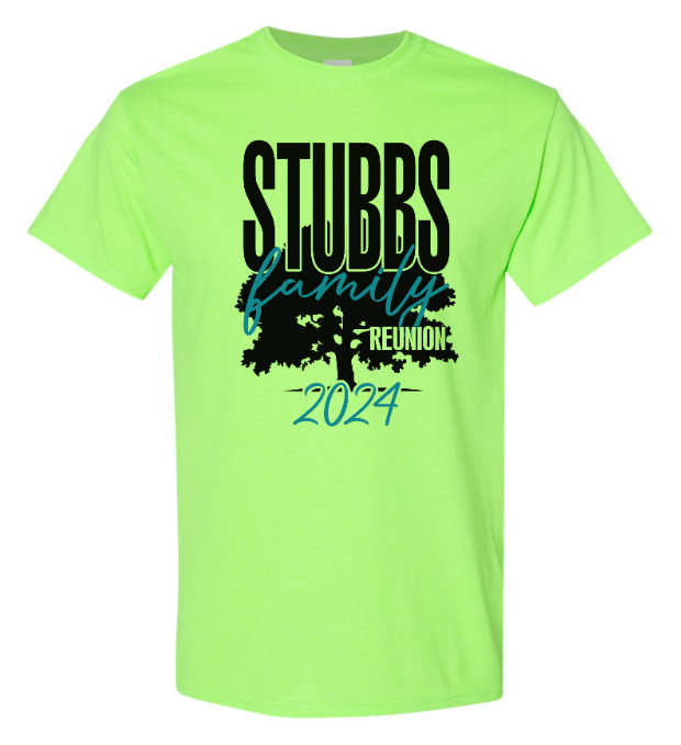 Stubbs 2024 Family Reunion Tee