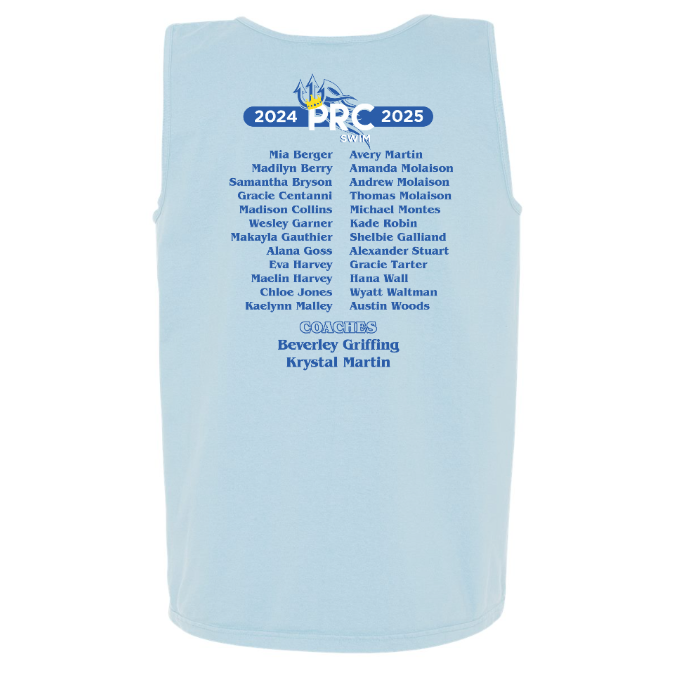 PRC Swim Roster Tank 24/25