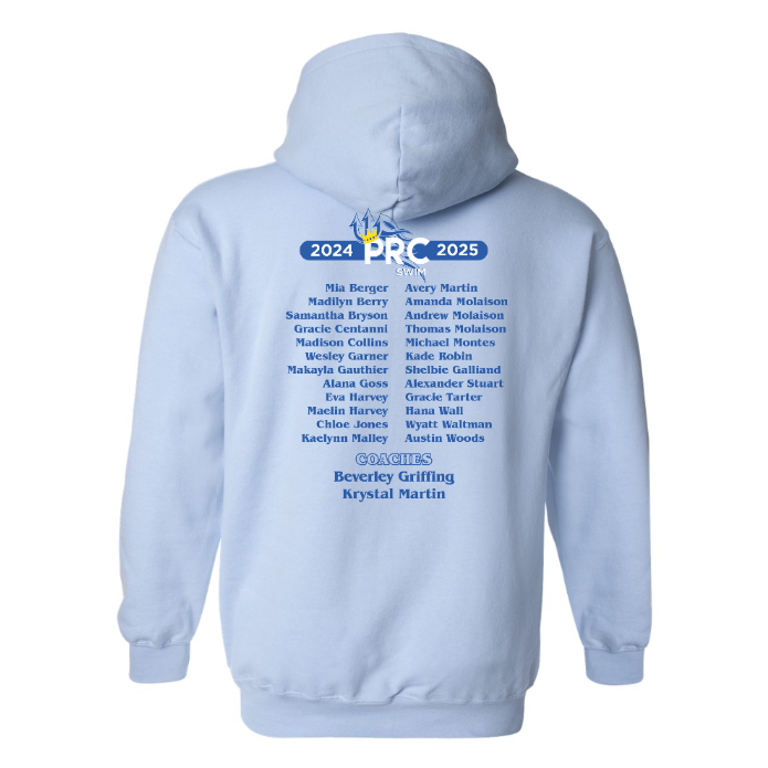 PRC Swim Roster Sweatshirt / Hoodie