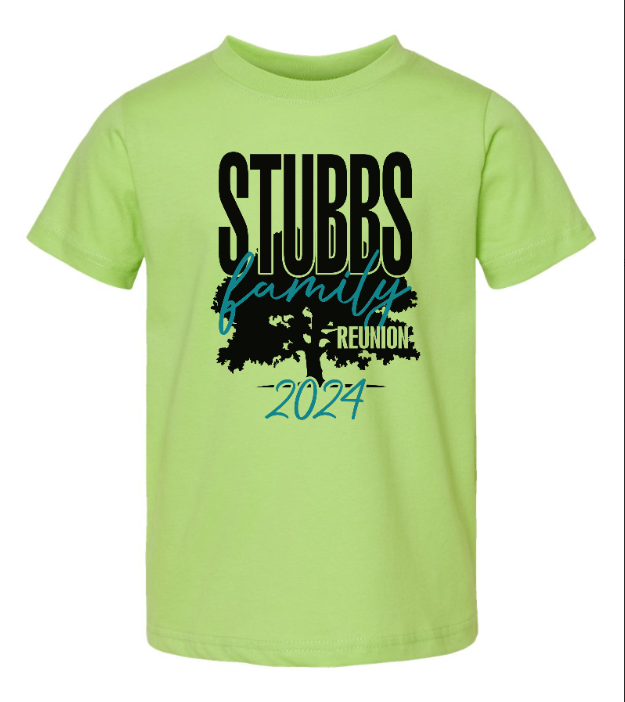 Stubbs 2024 Family Reunion Tee YOUTH