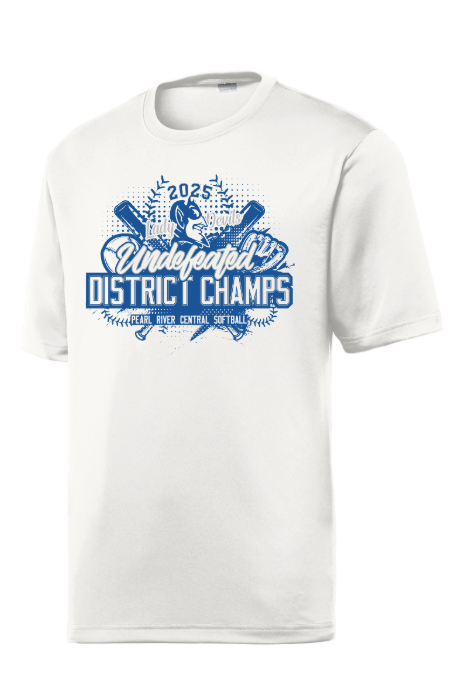 2025 PRC Softball District Champions Dri-Fit shirt