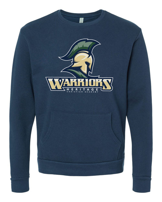 ***Uniform Approved*** Warriors Pocket Sweatshirt