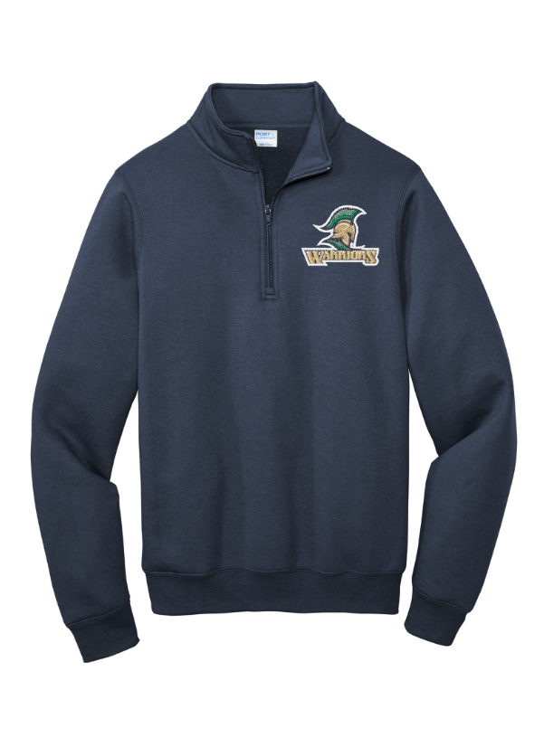 ***Uniform Approved*** Warriors Quarter-Zip Pullover