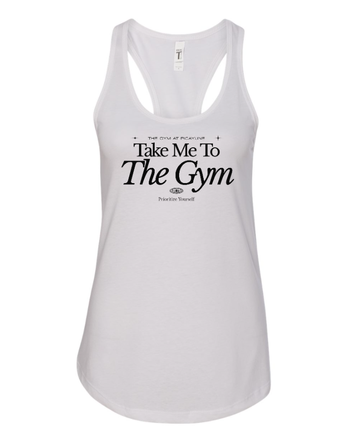 Take Me to the Gym Racerback Tank