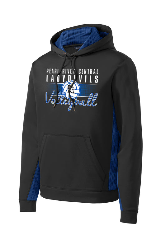 CamoHex Hoodie - Lady Devils Volleyball