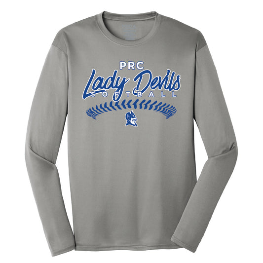 Dryfit Long Sleeve Tee - Lady Devils Softball