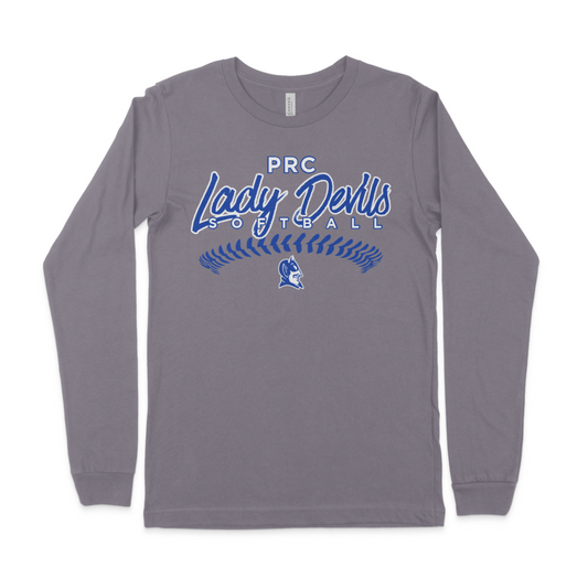 B+C Long Sleeve Tee - Lady Devils Softball