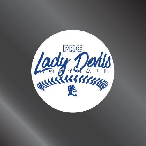 Lady Devils Softball Decal